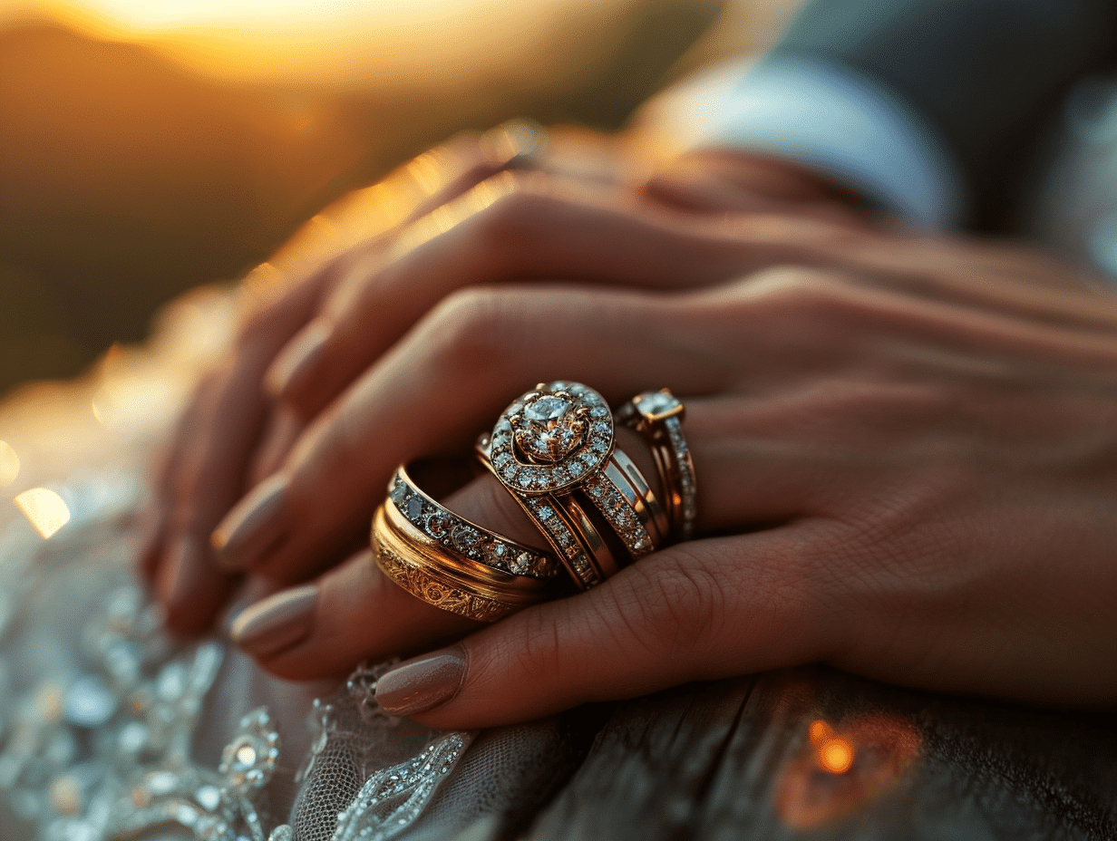 Les dernières tendances en matière d&rsquo;alliances et de bagues de fiançailles