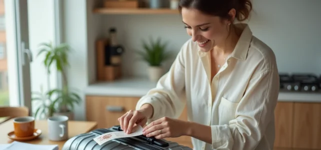 Voyagez l&rsquo;esprit tranquille grâce à une étiquette valise à imprimer PDF gratuit